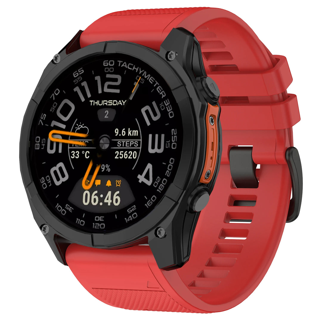 QuickFit Silicone Watch Strap 22/26mm for Garmin Fenix 5–8 & Epix Pro
