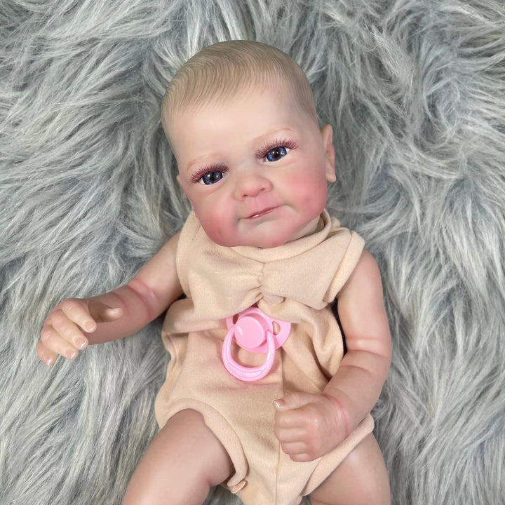 19″ Sanya Painted Vinyl Reborn Doll Kit – Full Limbs DIY Parts Included