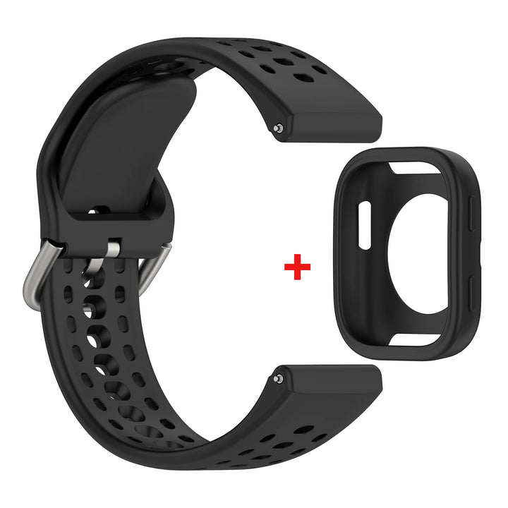 Silicone Strap with Protective Case for Amazfit Bip 6