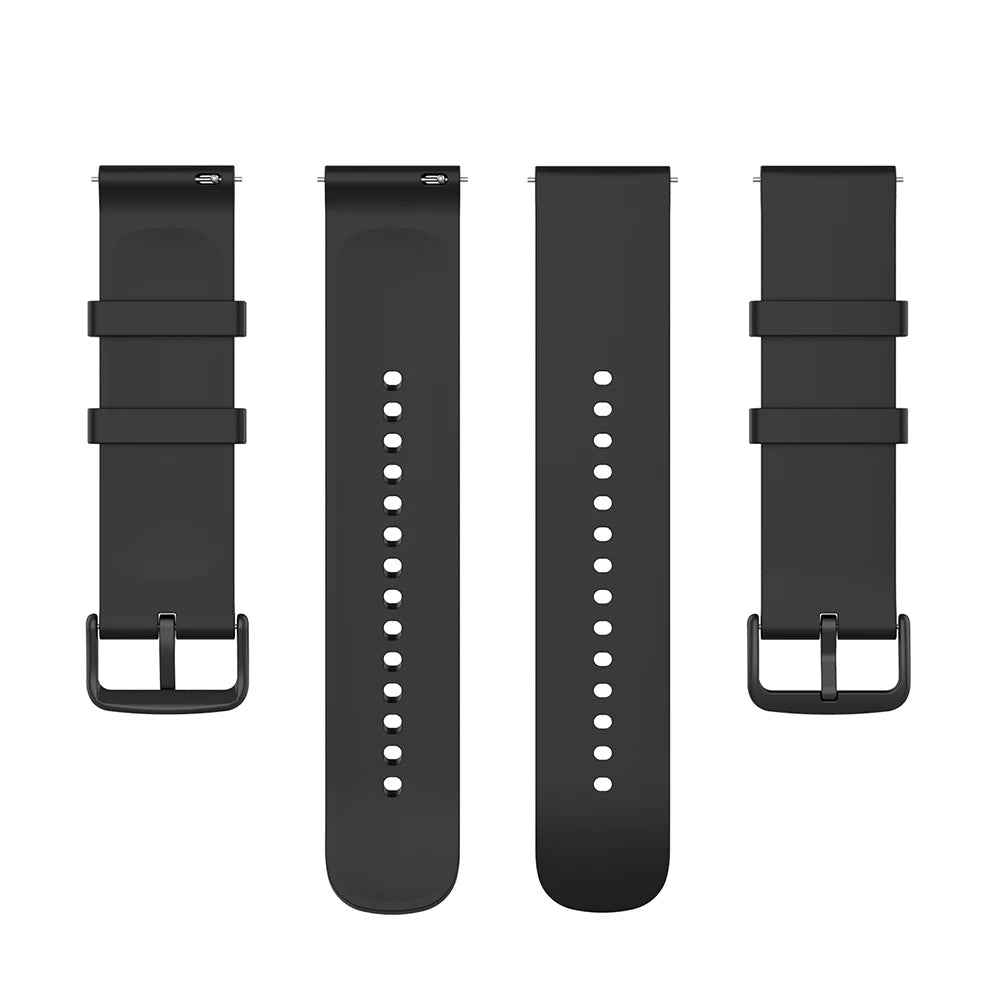 20mm Silicone Strap For Huami Amazfit GTS 4/2 Mini GTS 3 2e Smart Watch Band for Huami Amazfit Bip 3/Bip U Pro