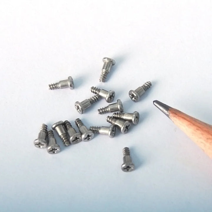 4pcs Stainless Steel Watch Case Screws for Casio DW & GA Series