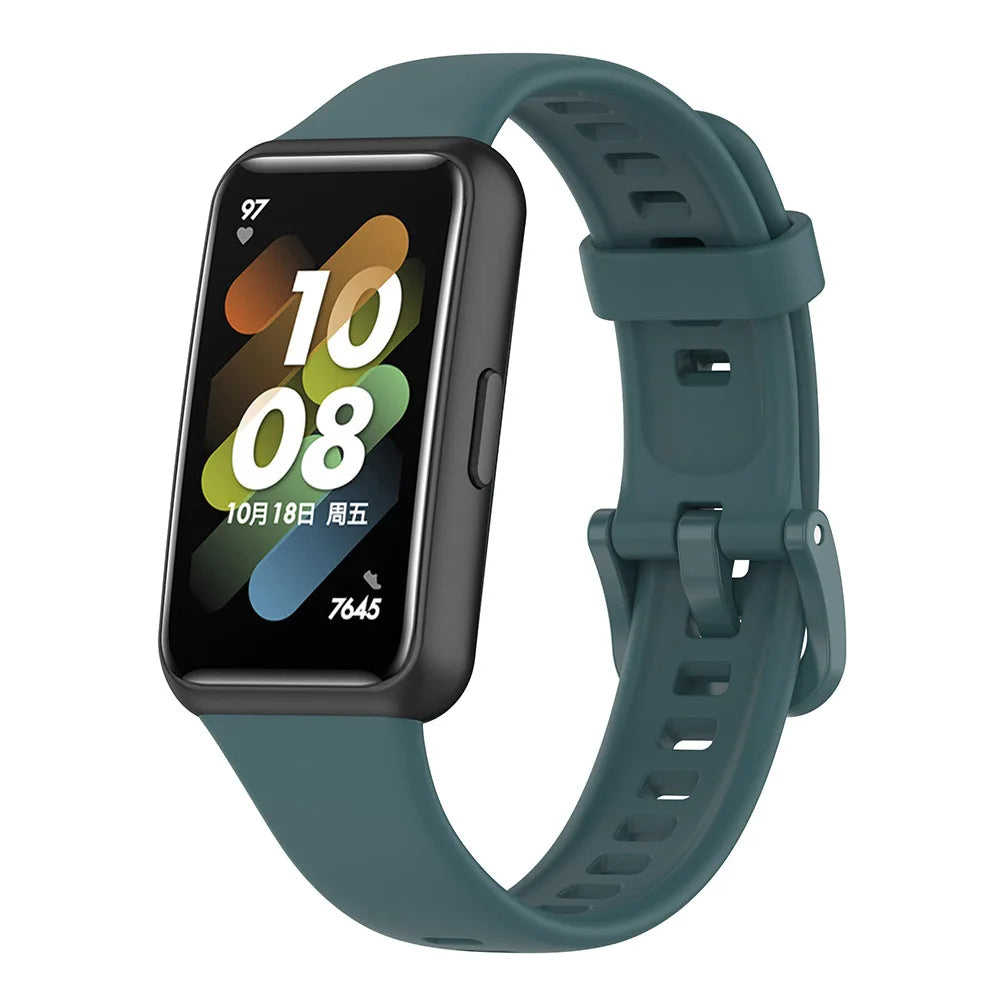 Soft Silicone Watch Strap for Huawei Band 7