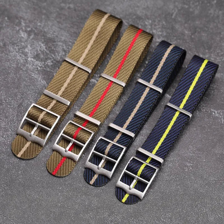 Nylon Military Watch Band 20–22mm (Sport Canvas)