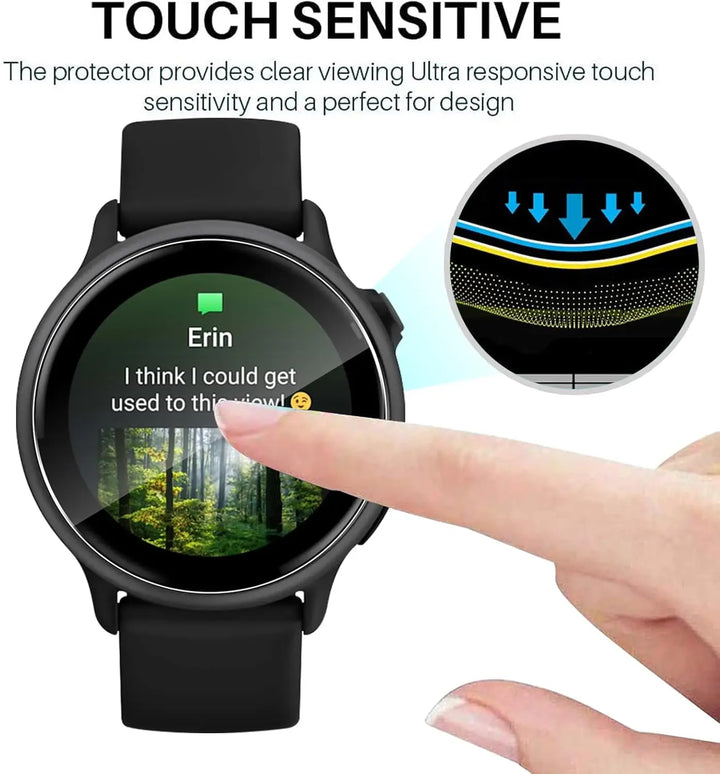 3-Pack Hydrogel Screen Protector for Garmin Vivoactive 6