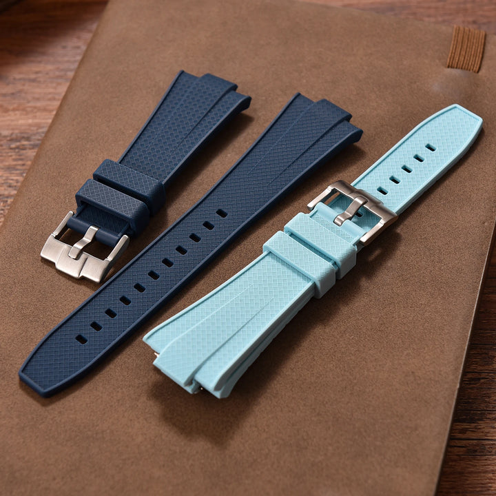 Premium Grade For Tissot PRX T137 liquid Silicone Watch Straps 12mm Quick Release Super Player 40mm Men Convex Rubber Watch Band