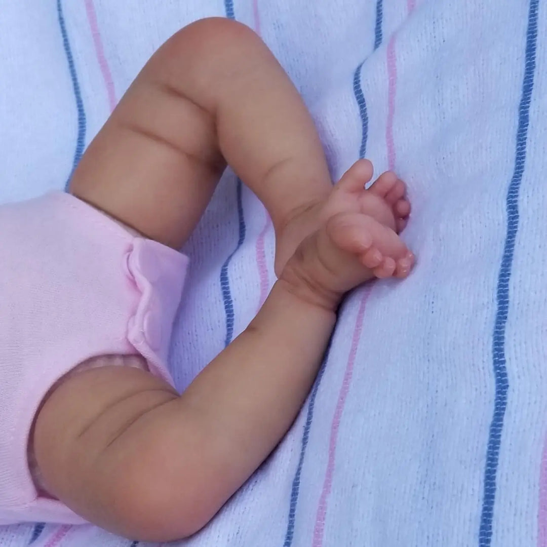 NPK 10″ Mini Reborn Doll Luna — Soft Real Touch