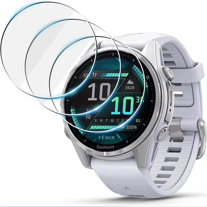 9H Tempered Glass Screen Protector for Garmin Fenix 8 43/47/51mm