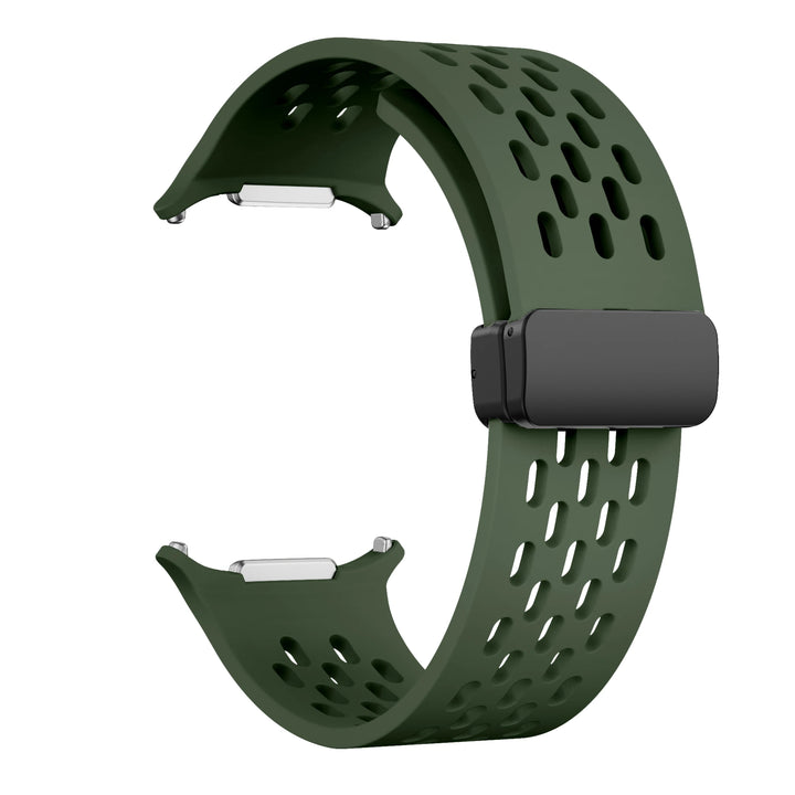 Breathable Silicone Magnetic Strap for Samsung Galaxy Watch Ultra 47mm