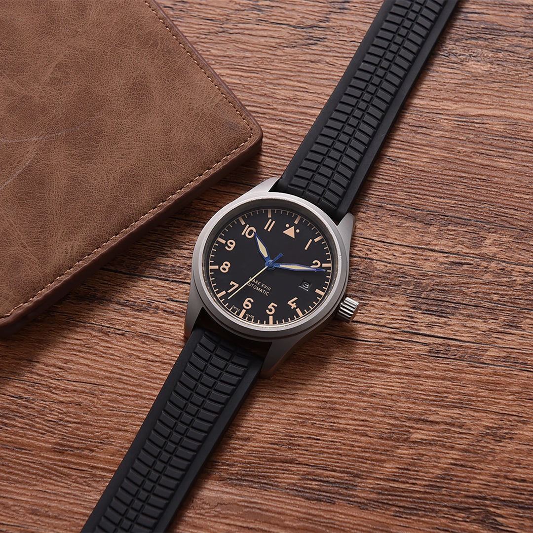 Premium FKM CTS Watch Strap 20mm 22mm 24mm Rubber Watch Band Quick Release Wristbelt For Patek Philippe Watch