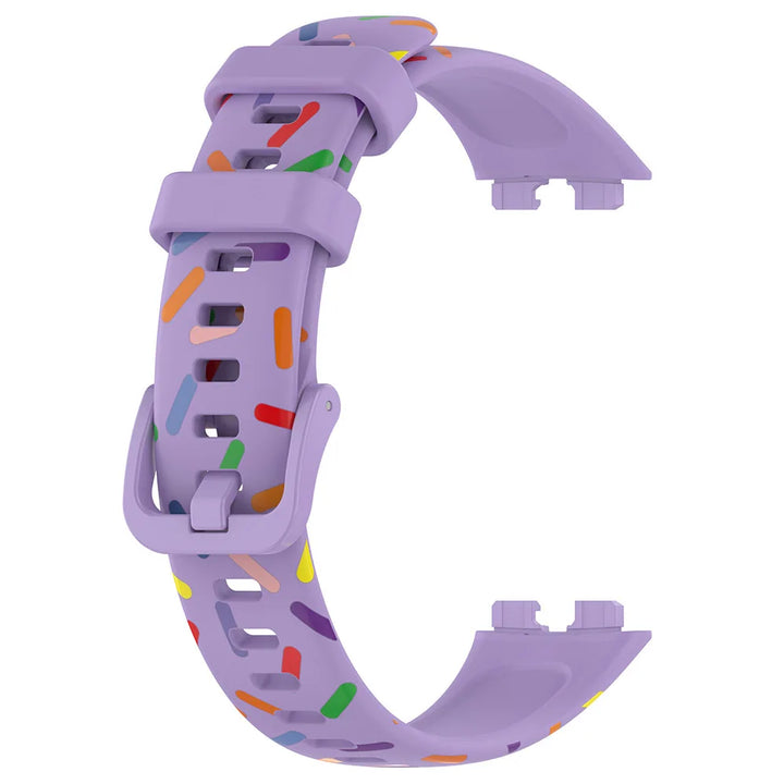 Printed Silicone Strap for Huawei Band 8-10