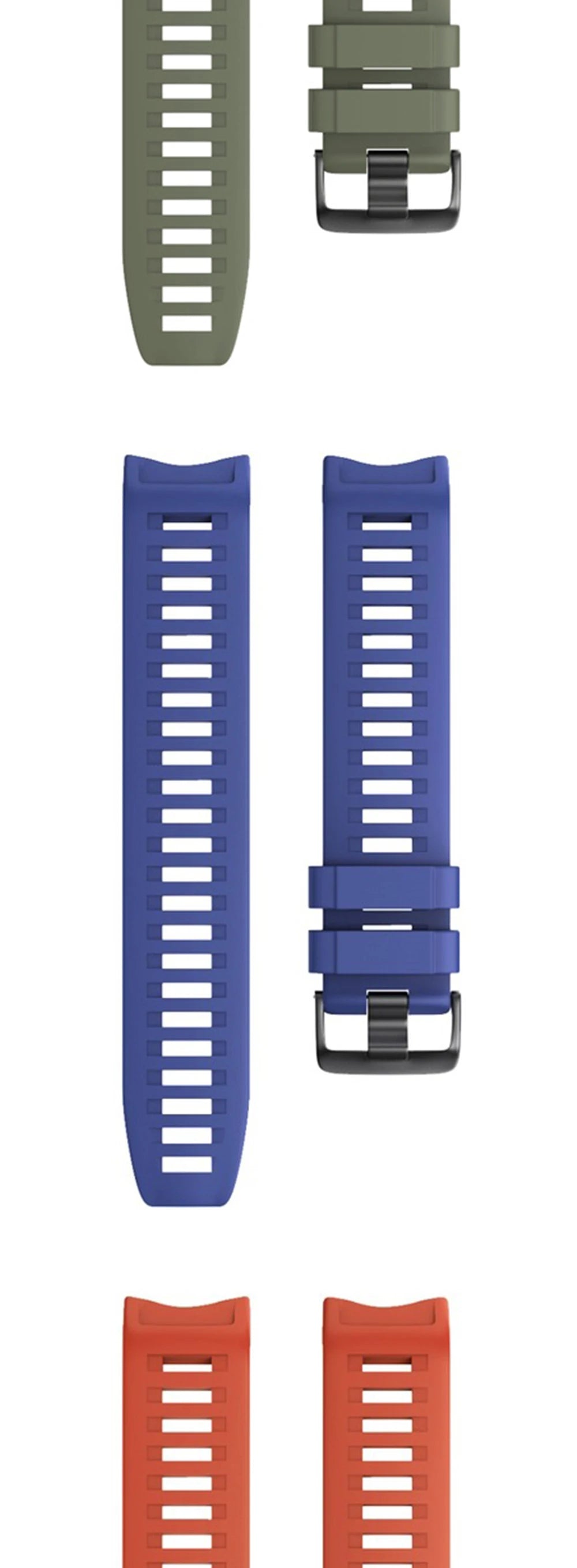 Soft Silicone Strap for Garmin Instinct (All Models)