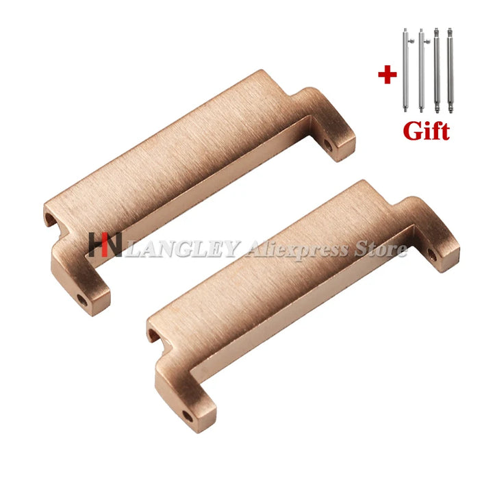 Metal Watch Strap Adapters 18–22mm Quick Release Connectors
