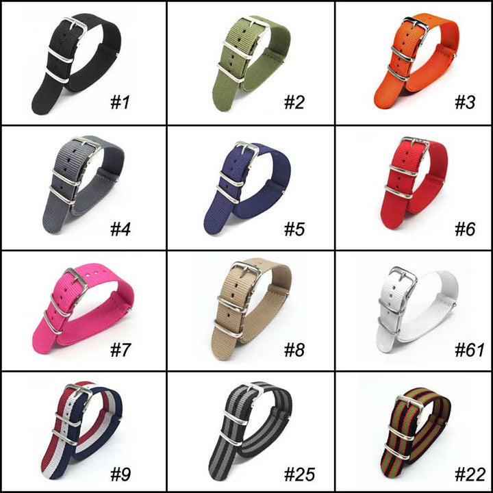 Nylon Sport Apple Watch Strap 18–22mm