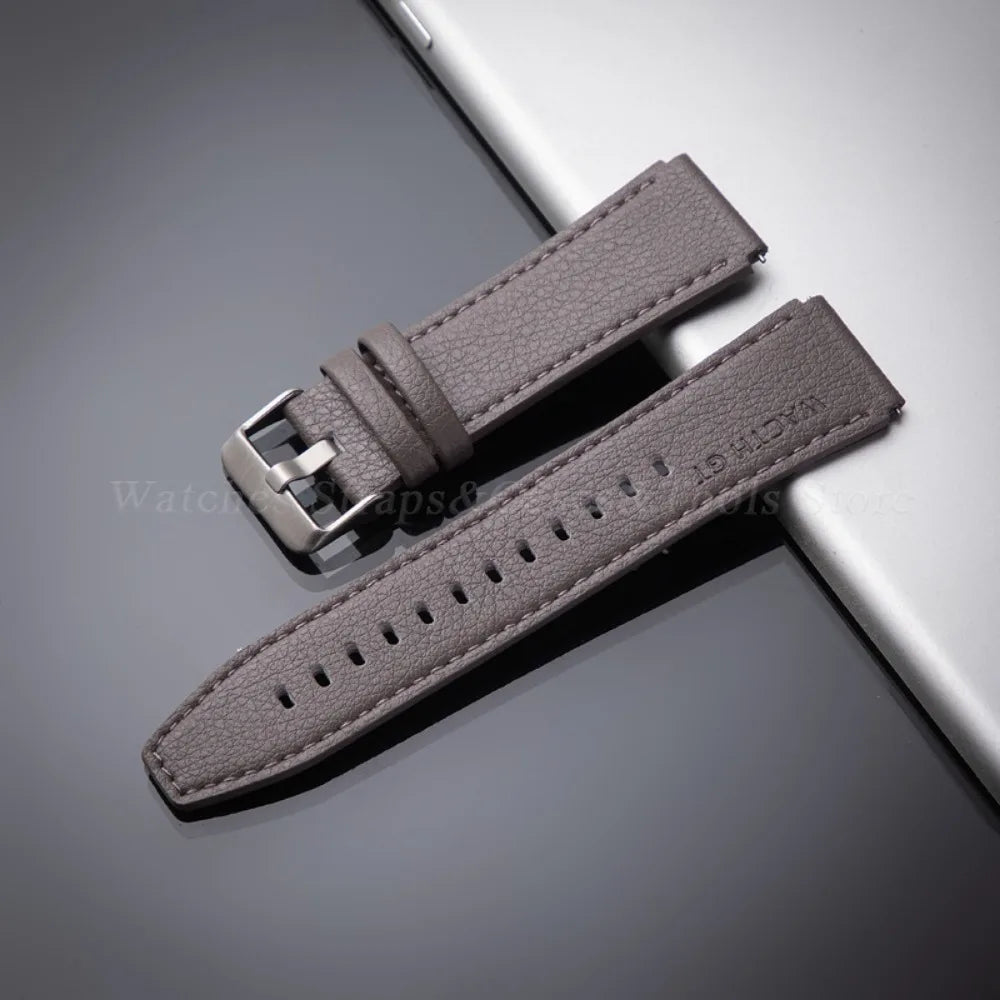 22mm Genuine Leather Strap Band For Huawei Watch GT3 GT 3 Pro/GT 4 Pro/GT 2 Pro Sport Watchband Smartwatch Replacement Bracelets