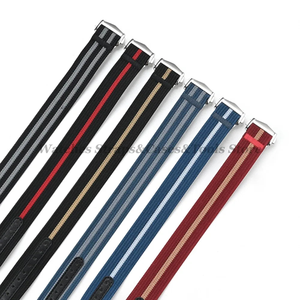 Canvas Nylon Watch Strap – 20-22mm Waterproof