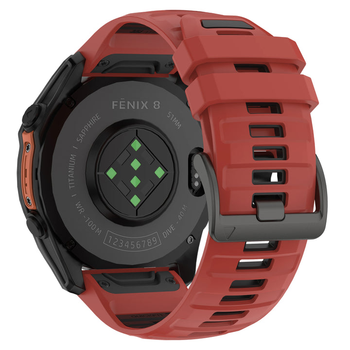 QuickFit Silicone Strap for Garmin Fenix & Epix (22-26mm)