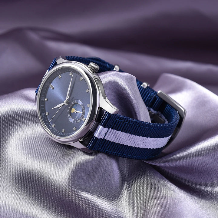 JUELONG Premium  Quick Release Sailcloth Nylon Strap 18mm 20mm 22mm Military Nylon Watchband For Watch Accessories Replacement