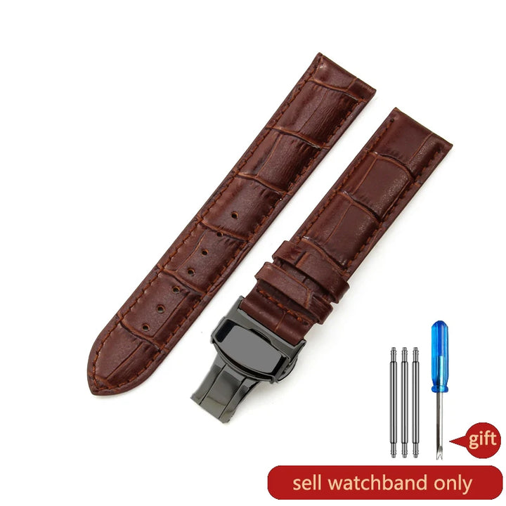 Genuine Leather Watch Strap for Tissot Le Locle T41 (1853)