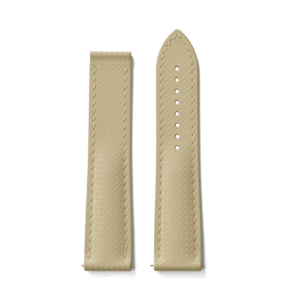 NATOBELT New Design FKM Rubber Watch Strap 20mm 22mm Folding Pin Buckle Quick Release For Omega X Swatch MoonSwatch Seiko