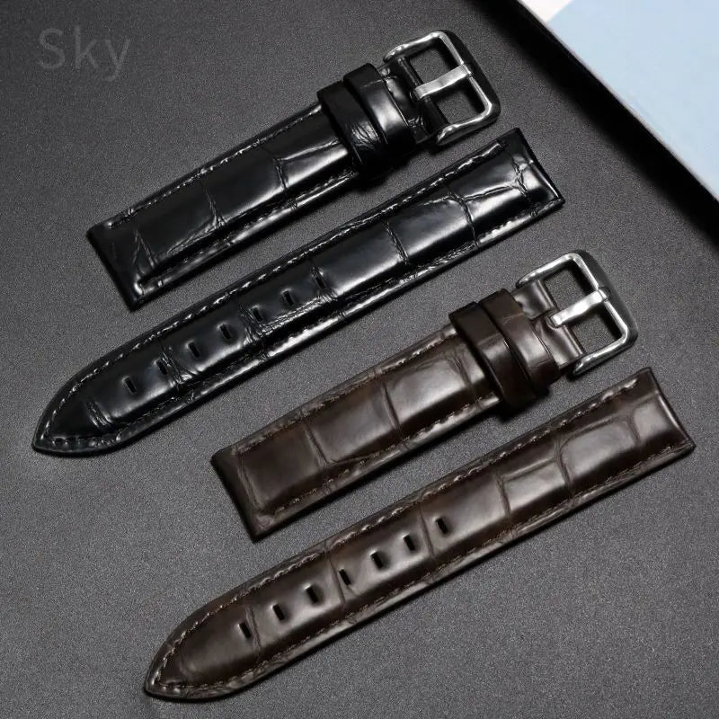 DW Classic Genuine Leather Watch Strap – 14–22mm, Waterproof & Soft