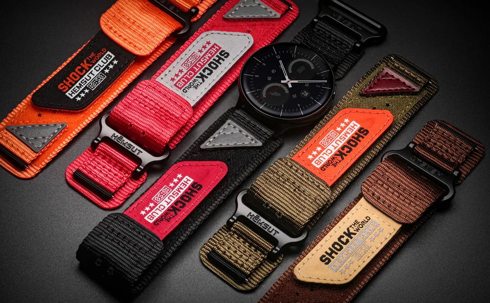 HEMSUT Quick-Release Nylon Strap for Suunto (20-24mm)