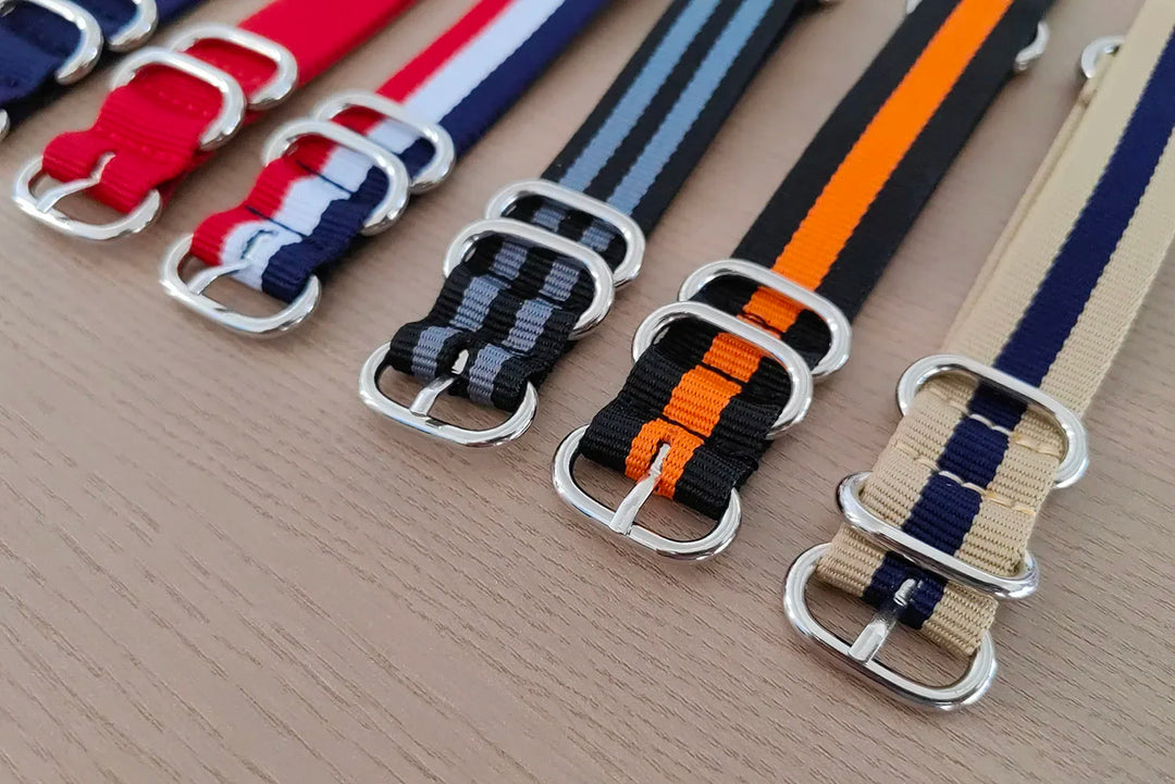 Nylon Military Watch Band 18–24mm