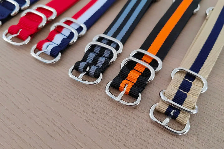 Nylon Military Watch Band 18–24mm