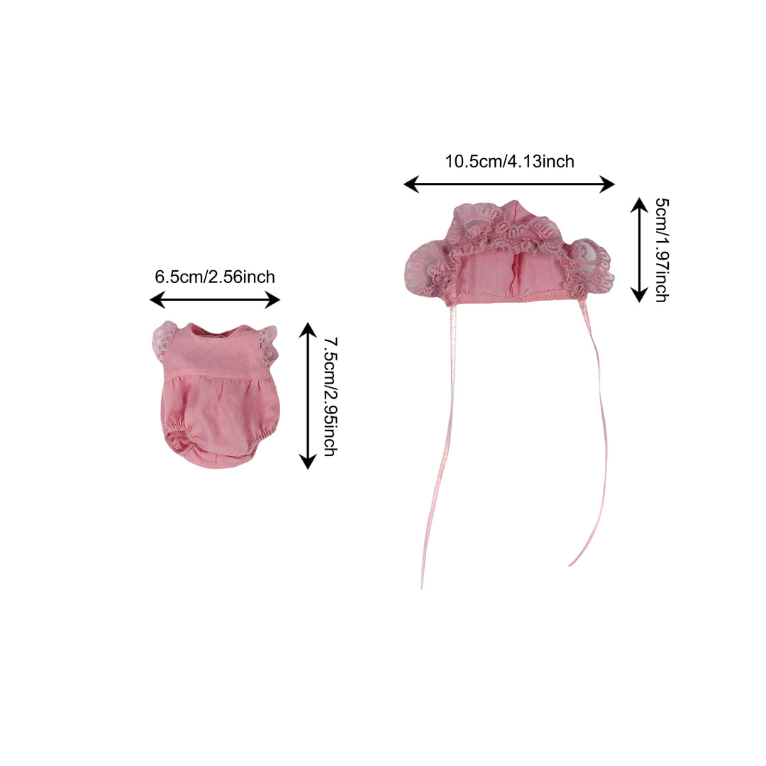 13″ Reborn Doll Clothes – Cute Silicone Doll Outfits Set