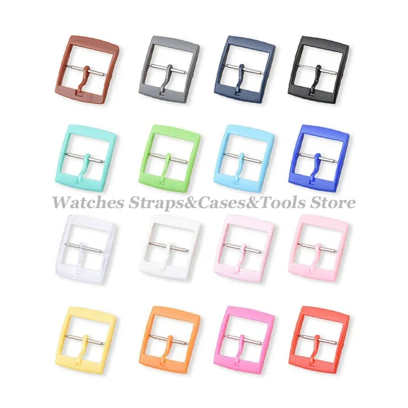 Pin Buckle Plastic/Resin Clasp 16–20mm for Swatch Watch Bands