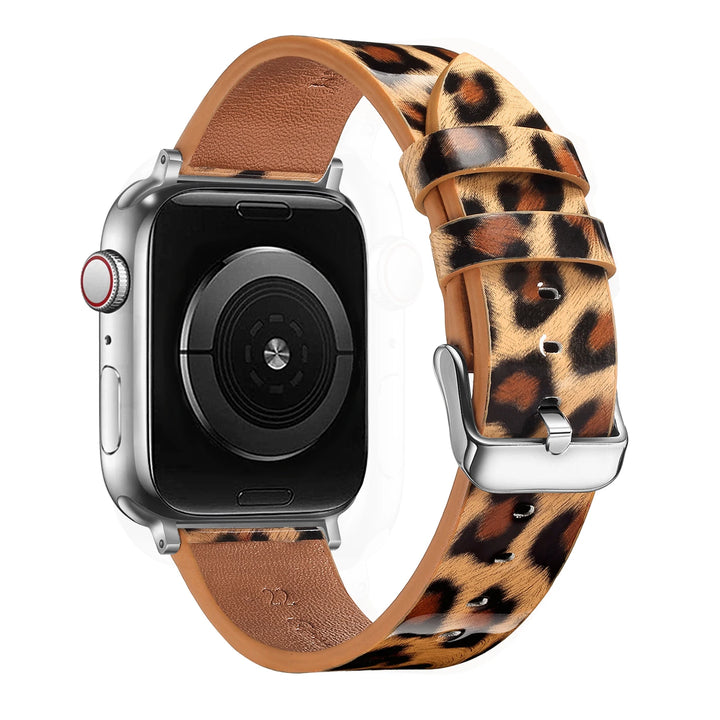 Leopard Print Apple Watch Band (38–49mm)