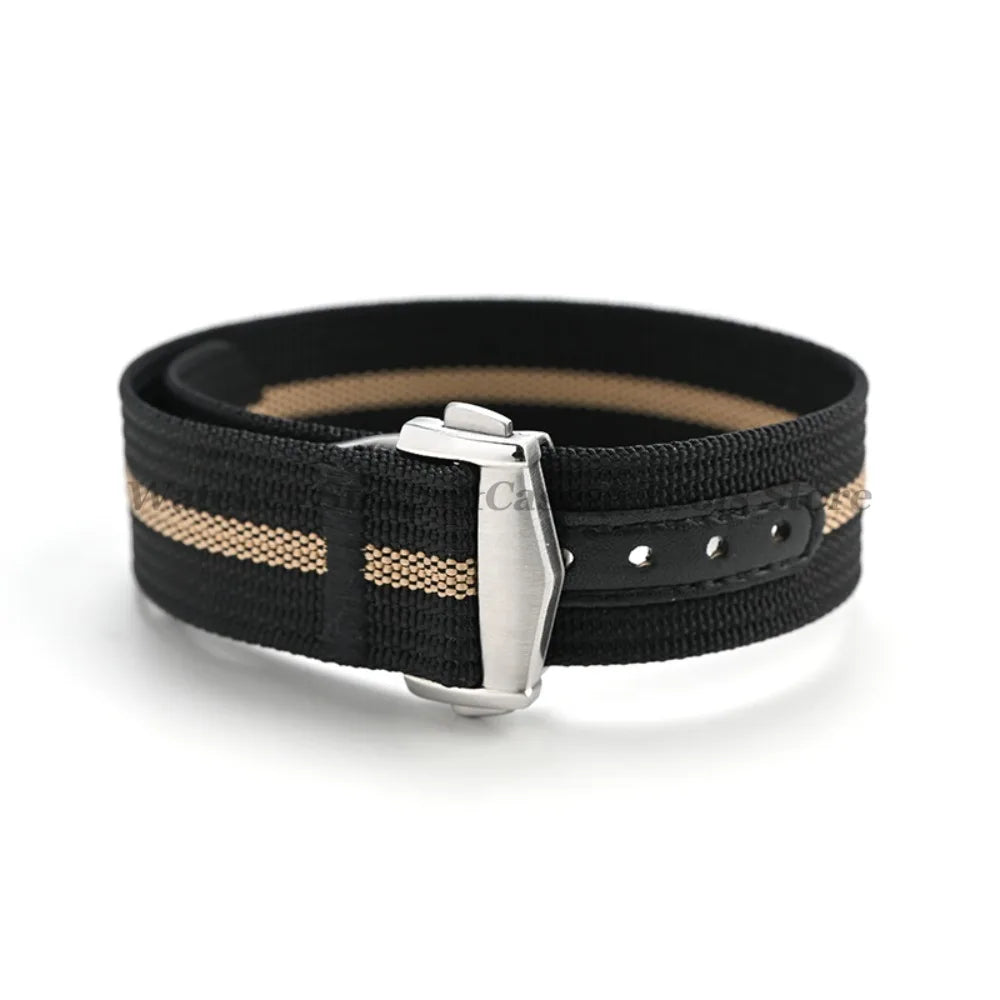 Canvas Nylon Watch Strap – 20-22mm Waterproof