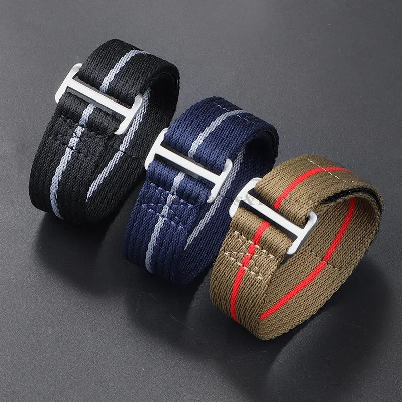 Nylon Canvas Watch Strap – 20/22mm, Tudor & Seiko, Military Style