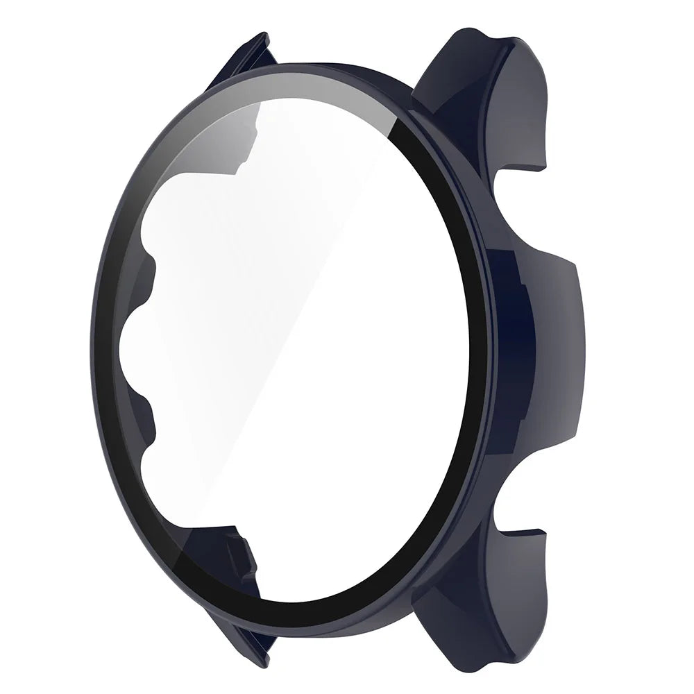 PC & Tempered Glass Protective Case for Garmin Forerunner 255/255S/965