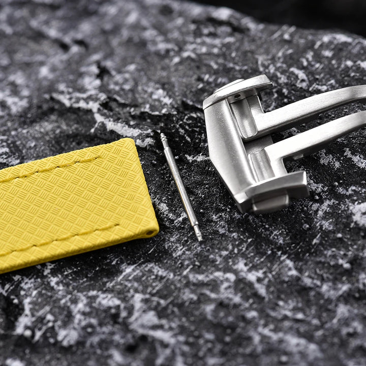 Stainless Steel Deployment Clasp 18–22mm for Omega Watches – Butterfly Buckle