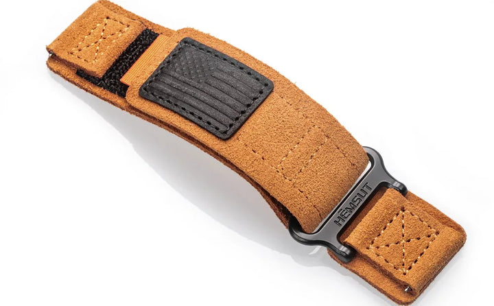 Hemsut Genuine Leather Quick-Release Watch Strap (20-22mm)