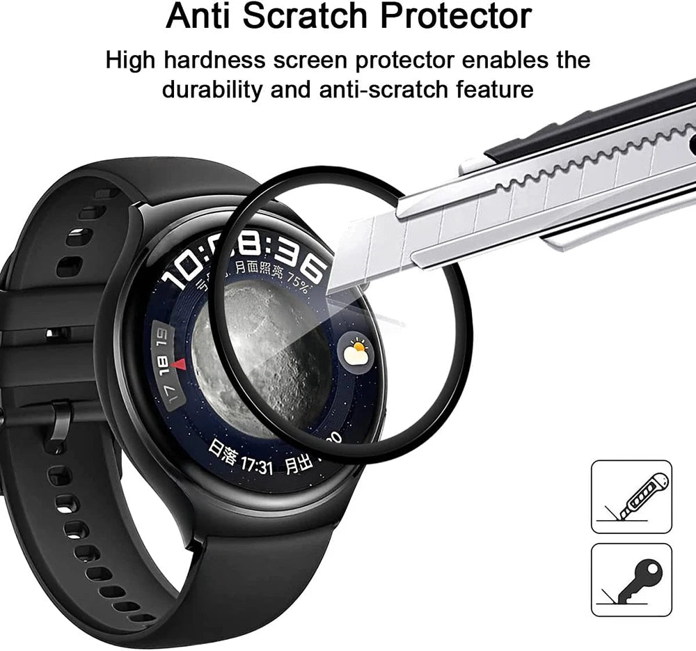 3D Curved Full Protective Film for Huawei Watch 4/4 Pro