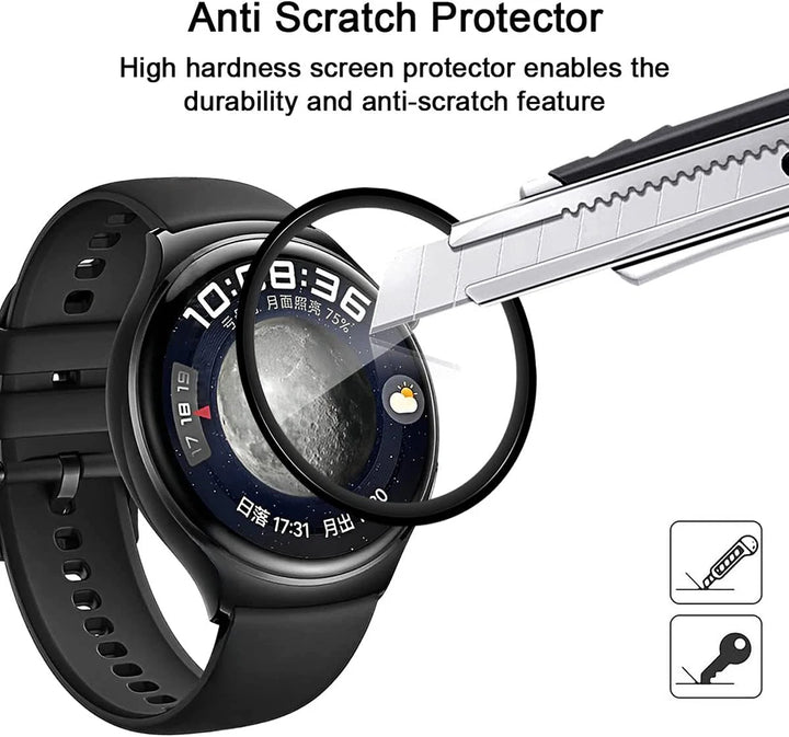 3D Curved Full Protective Film for Huawei Watch 4/4 Pro