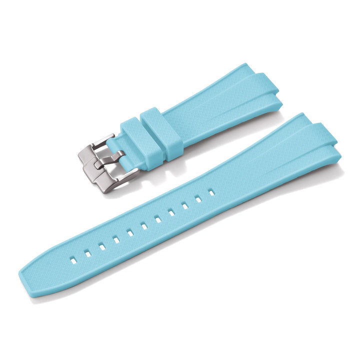 High Quality liquid Silicone Watch Strap 12mm Quick Release WatchBand For Tissot Super Player 40mm Convex Rubber Durable Belt