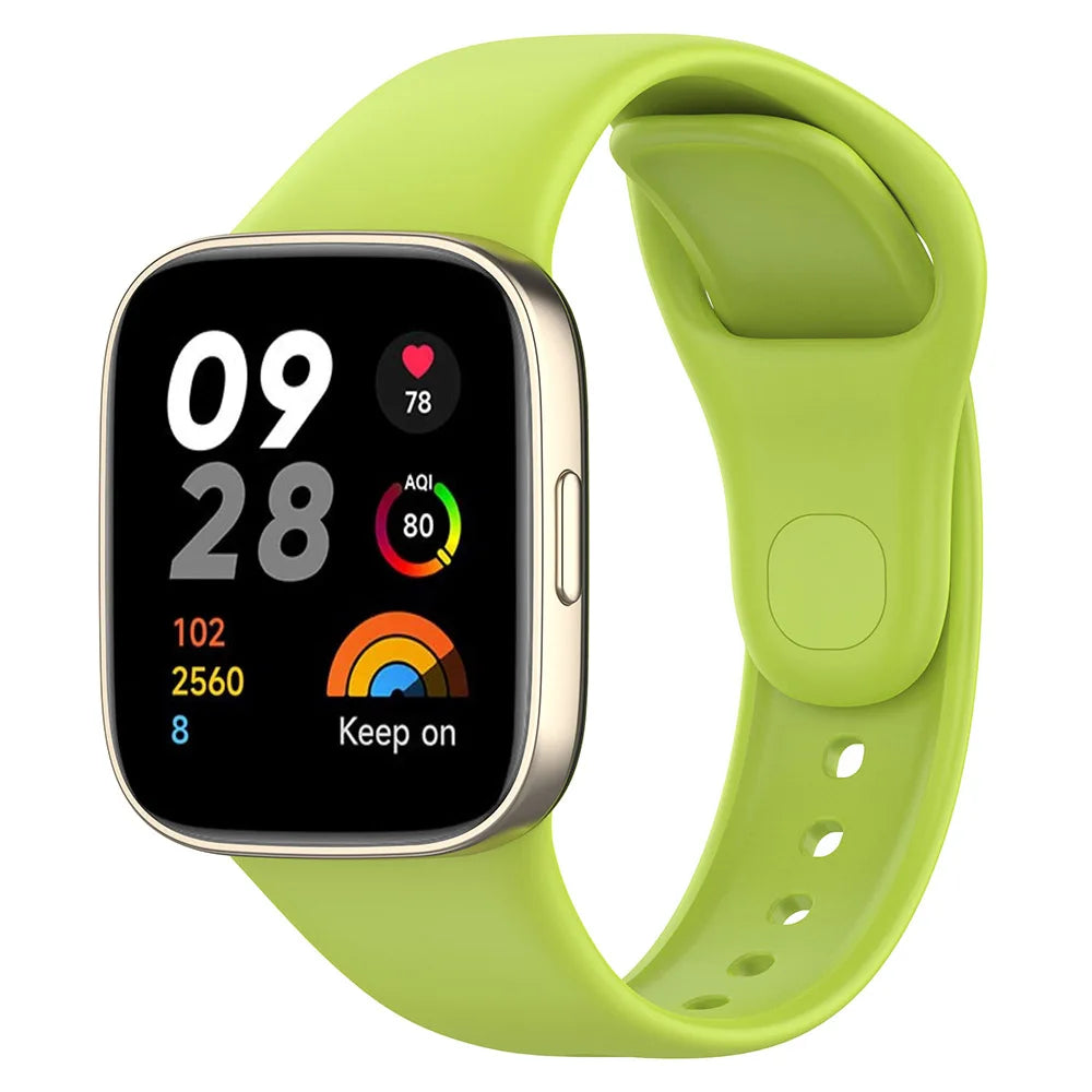 Silicone Watch Strap for Redmi Watch 3 – Without Button