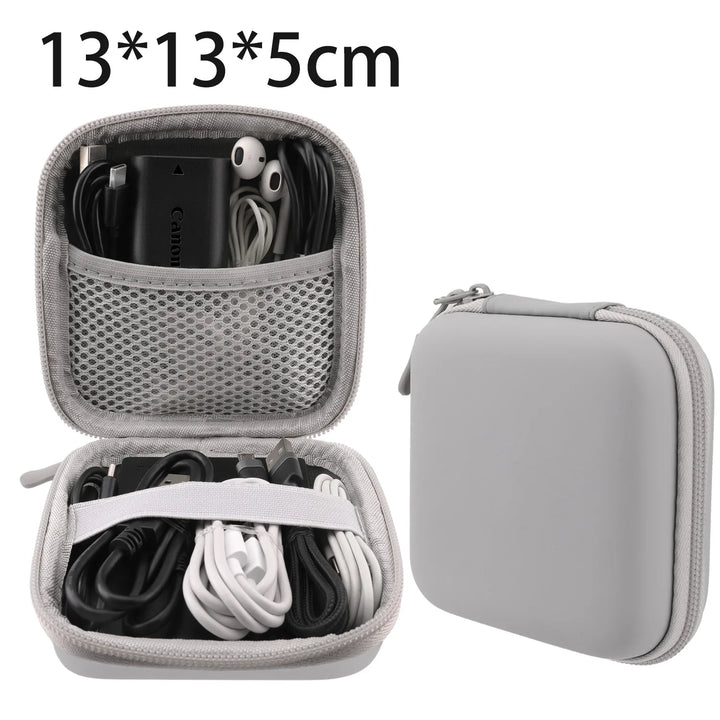 Portable Earphone & Cable Organizer Bag for Chargers & Gadgets