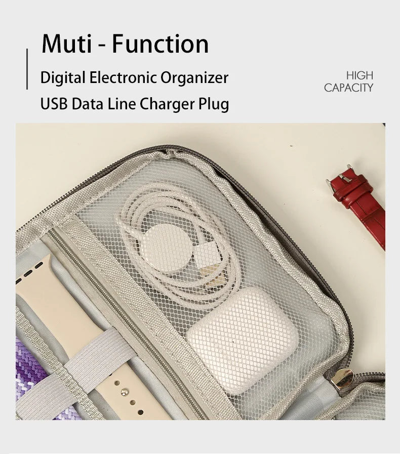 Travel Storage Bag for Apple Watch Bands & Straps