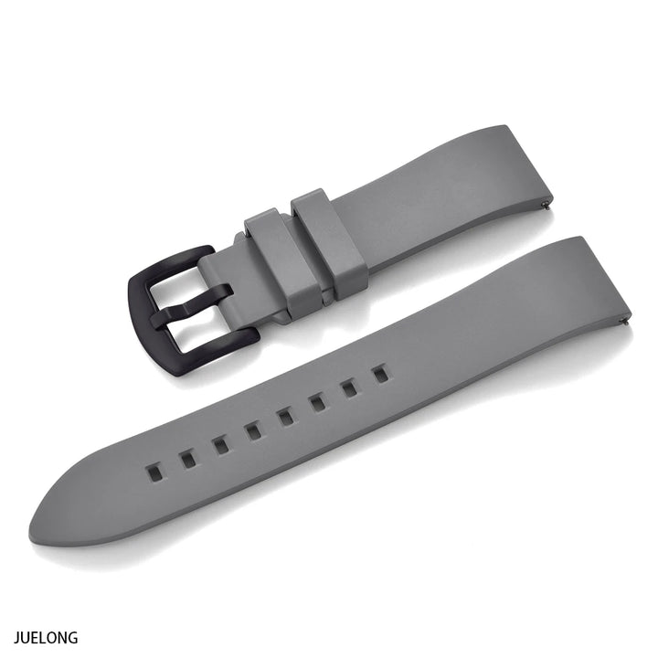 Premium-Grade Fluorine Rubber Watch Strap Quick Release FKM Watchband 18-19-20-21-22-23-24mm For Each Brand Diving Watches Band