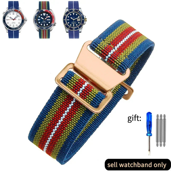 French Army Nylon Watch Band 18–22mm