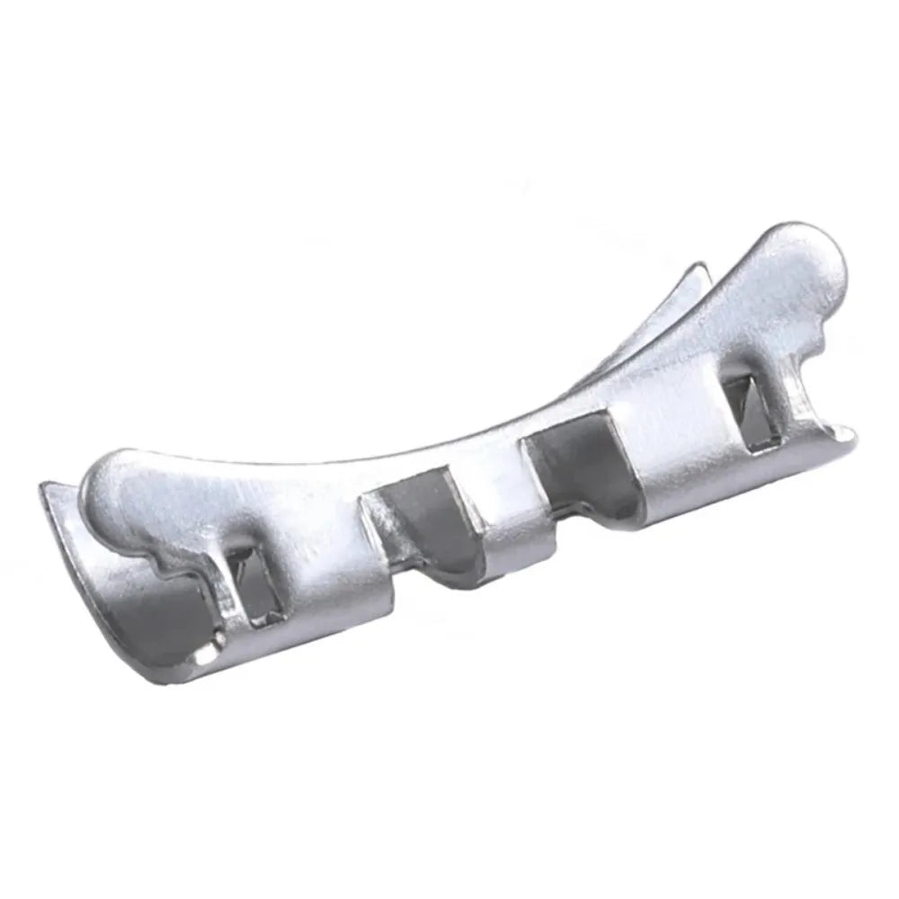 Curved Flat End Stainless Steel Link Adapter 18–22mm for Seiko SKX007/009