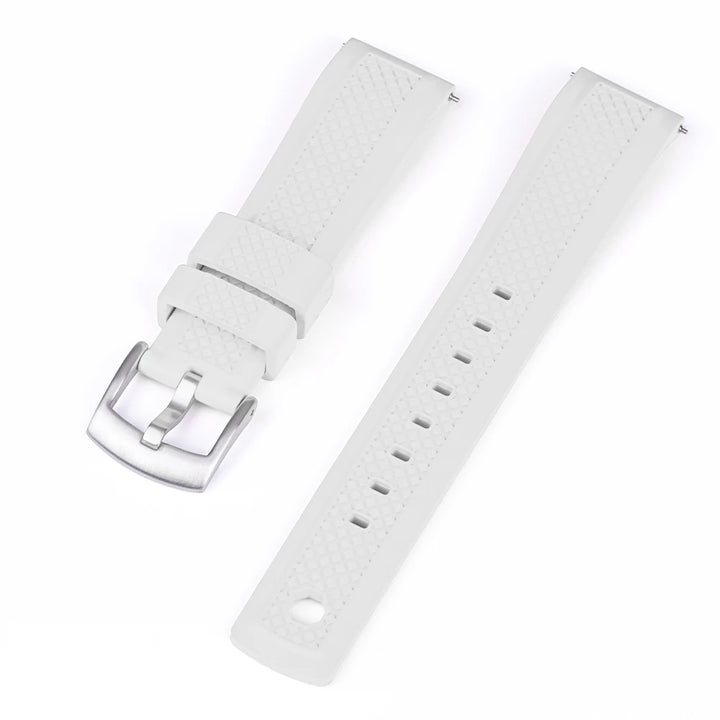FKM Rubber Watch Strap 20/22mm for Samsung Galaxy 46mm & Huawei GT2/Amazfit GTR 47mm