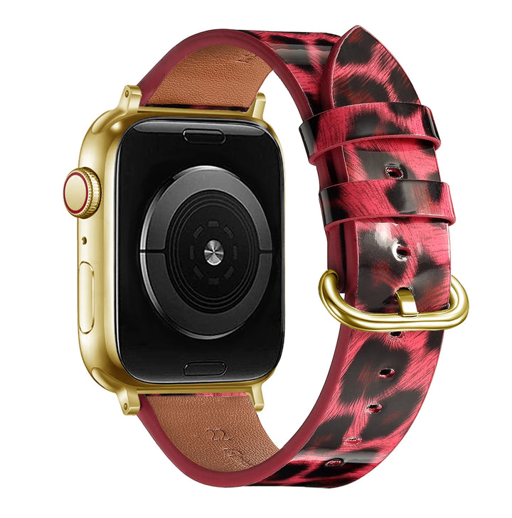 Leopard Print Apple Watch Band (38–49mm)