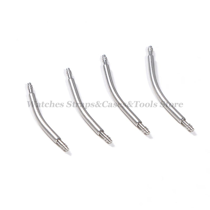 Curved Spring Bars – 316L Stainless Steel, 18–24mm (1.5–1.8mm)