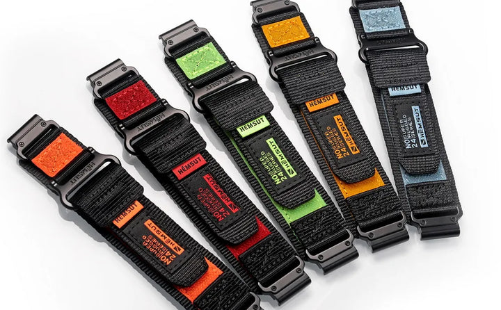HEMSUT Nylon Quickfit Watch Strap – 20–26mm for Garmin Fenix & EPIX