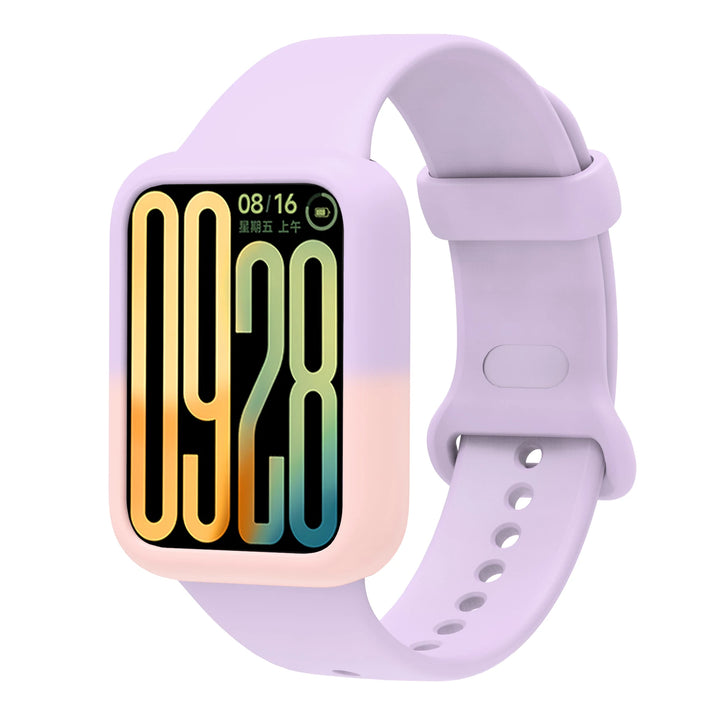 Silicone Strap with Protective Case for Xiaomi Mi Band 9 Pro