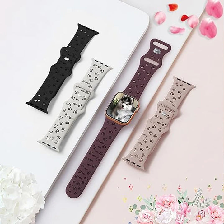 Strap for Apple Watch Band 44mm 42mm 40mm 41mm 45mm 46mm 49mm Silicone Correa Bracelet iWatch Series SE 8 9 10 11 7 6 5 3 Ultra